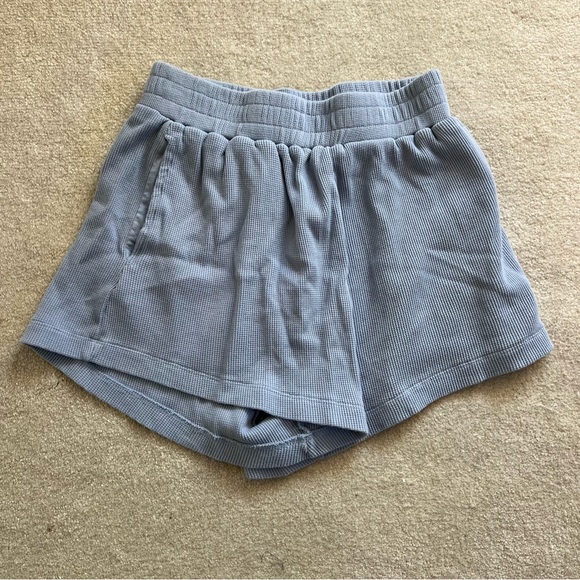 Daily Drills Blue Thermal Shorts - Picture 1 of 3